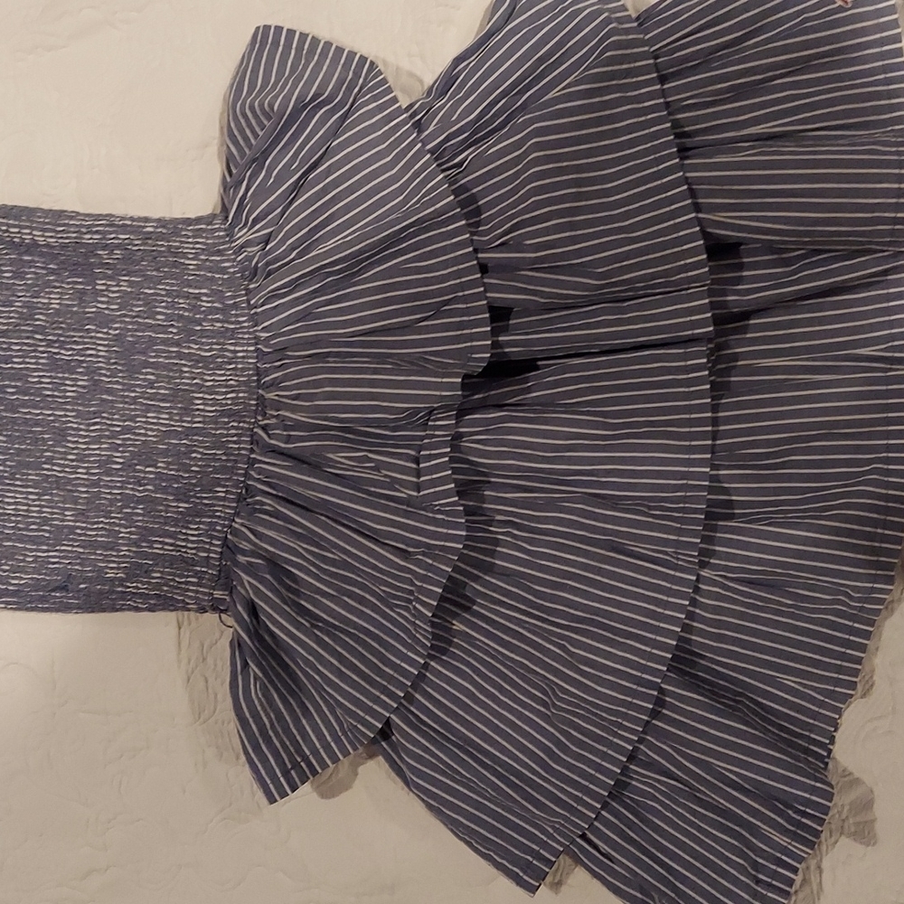 Hollister stripped bluish Grey dress